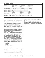 Preview for 3 page of Enerco BUDDY-PRO TS125FAV Operating Instructions And Owner'S Manual