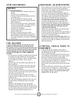 Preview for 5 page of Enerco BUDDY-PRO TS125FAV Operating Instructions And Owner'S Manual