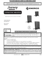 Предварительный просмотр 1 страницы Enerco ECAT3LP Operating Instructions And Owner'S Manual