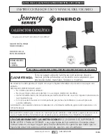 Предварительный просмотр 15 страницы Enerco ECAT3LP Operating Instructions And Owner'S Manual