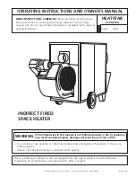 Предварительный просмотр 1 страницы Enerco Heatstar 4000ID Operating Instructions And Owner'S Manual