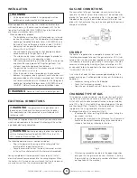 Preview for 4 page of Enerco HeatStar 400IDG Operating Instructions And Owner'S Manual