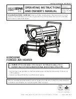 Preview for 1 page of Enerco HEATSTAR HS125KT Operating Instructions And Owner'S Manual