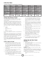 Preview for 3 page of Enerco HEATSTAR HS125KT Operating Instructions And Owner'S Manual