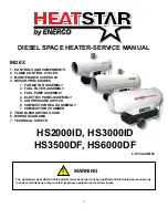 Enerco Heatstar HS2000ID Service Manual предпросмотр