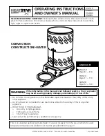 Enerco HeatStart HS200CV Operating Instructions And Owner'S Manual preview