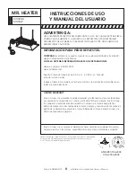 Предварительный просмотр 16 страницы Enerco MR. HEATER MH40LP Operating Instructions And Owner'S Manual