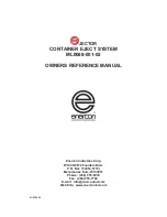 ENERCON Ejector Owner Reference Manual предпросмотр