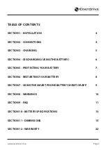 Preview for 3 page of Enerdrive B-TEC Lithium EPL-200BT-12V-G2 Owner'S Manual