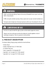 Предварительный просмотр 8 страницы Enerdrive DOMETIC EN312100 Owner'S Manual