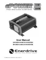 Enerdrive EN1104S User Manual preview