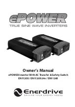 Enerdrive EN1120X Owner'S Manual preview