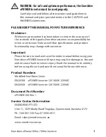 Preview for 3 page of Enerdrive ePOWER 300W: ePOWER 500W Owner'S Manual