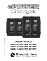 Предварительный просмотр 1 страницы Enerdrive ePOWER Charger EN31220 Owner'S Manual