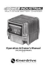 Предварительный просмотр 1 страницы Enerdrive epower Industrial 24V Operation / Owner'S Manual