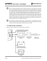 Предварительный просмотр 14 страницы Enerdrive ePRO EPBC-1290 Owner'S Manual