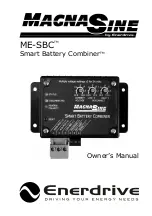 Enerdrive MagnaSine Smart Battery Combiner ME-SBC Owner'S Manual preview