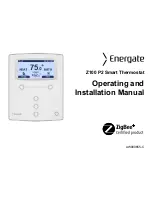 Предварительный просмотр 1 страницы Energate Z100 P2 Operating And Installation Manual