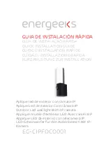 Preview for 1 page of Energeeks EG-CIPFOCO001 Quick Installation Manual