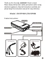 Предварительный просмотр 2 страницы ENERGEN Power Jumper P4 User Manual And Safety Manualline