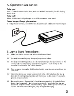 Предварительный просмотр 3 страницы ENERGEN Power Jumper P4 User Manual And Safety Manualline