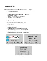 Preview for 9 page of Energenics UV MAX Low Profile Installation & Operation Manual