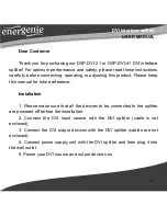 Preview for 4 page of Energenie DSP-DVI-21 User Manual