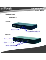 Предварительный просмотр 5 страницы Energenie DSP-HDMI-21 User Manual