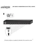 Preview for 5 page of Energenie DSP-HDMI-81 User Manual