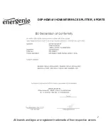 Preview for 7 page of Energenie DSP-HDMI-81 User Manual