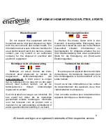 Preview for 8 page of Energenie DSP-HDMI-81 User Manual