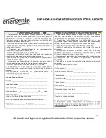 Preview for 11 page of Energenie DSP-HDMI-81 User Manual