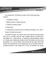 Preview for 5 page of Energenie EG-BC-002 AAA User Manual