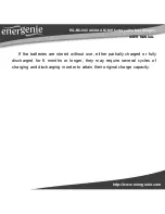 Preview for 14 page of Energenie EG-BC-002 AAA User Manual