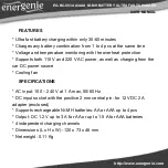 Preview for 3 page of Energenie EG-BC-003 AA/AAA User Manual