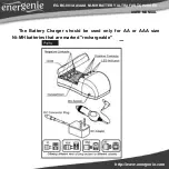 Preview for 4 page of Energenie EG-BC-003 AA/AAA User Manual