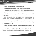 Preview for 11 page of Energenie EG-BC-003 AA/AAA User Manual