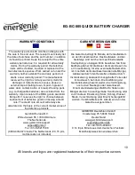 Предварительный просмотр 10 страницы Energenie EG-BC-005 User Manual