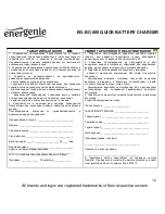 Preview for 12 page of Energenie EG-BC-005 User Manual