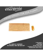 Preview for 1 page of Energenie EG-KBM-001 BAMBOO User Manual