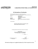 Preview for 8 page of Energenie EG-MC-004 User Manual