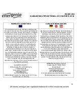 Preview for 10 page of Energenie EG-MC-004 User Manual