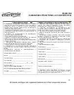 Preview for 12 page of Energenie EG-MC-004 User Manual