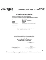 Preview for 8 page of Energenie EG-MC-005 User Manual