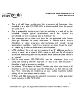 Предварительный просмотр 4 страницы Energenie EG-PMS-LAN User Manual