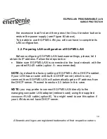 Preview for 14 page of Energenie EG-PMS-LAN User Manual