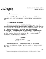 Предварительный просмотр 19 страницы Energenie EG-PMS-LAN User Manual