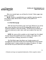 Preview for 20 page of Energenie EG-PMS-LAN User Manual