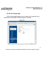 Предварительный просмотр 31 страницы Energenie EG-PMS-LAN User Manual