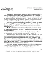 Preview for 32 page of Energenie EG-PMS-LAN User Manual